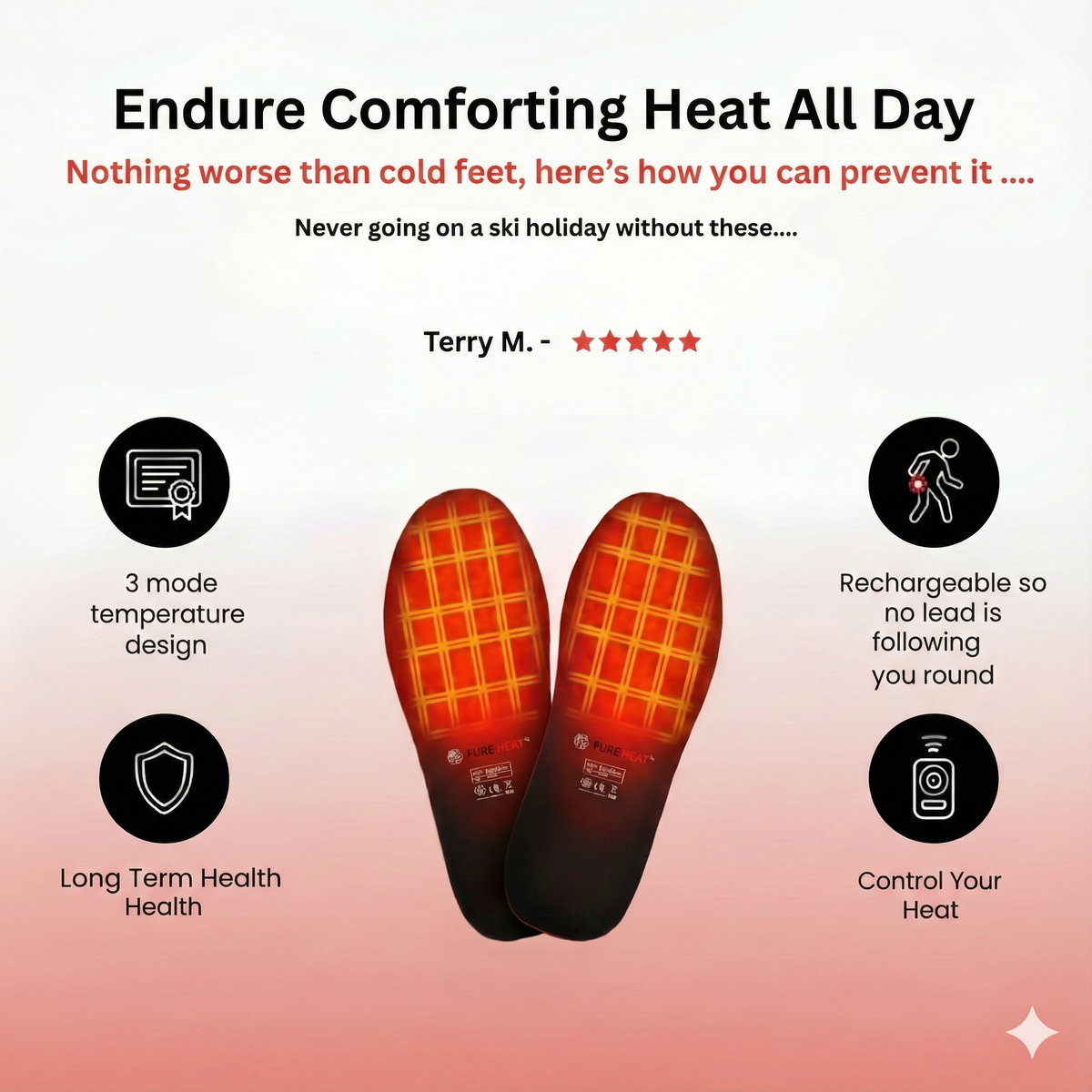 Cozy Feet Heated Insoles™